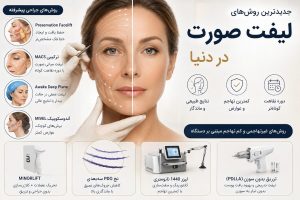 جدیدترین روش‌های لیفت صورت در دنیا